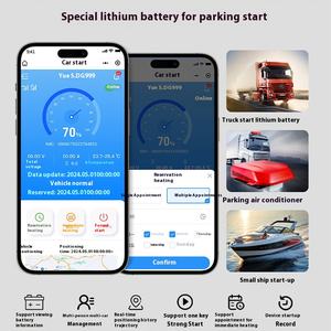 Super puissance 24V 12V Heavy Duty camion démarreur <span class=keywords><strong>Parking</strong></span> climatiseur dédié haute capacité batterie de stockage Lithium fer - Product Image 5