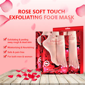 Masque pour les pieds exfoliant à la rose avec <span class=keywords><strong>prix</strong></span> d'usine en gros - Product Image 2