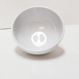 Chinese factory promotion big discount sale stocks sublimation ceramic white bowl with logo brand