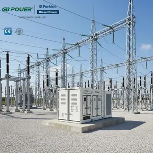 Générateur diesel industriel à cadre ouvert haute puissance, démarrage automatique ATS GB POWER portable - Product Image 6