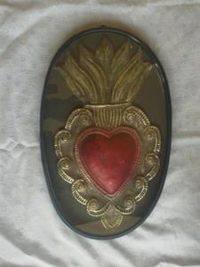 Metal Sacred <b>Heart</b> Wall <b>Frame</b> for Home Wall Decor - Product Image 4