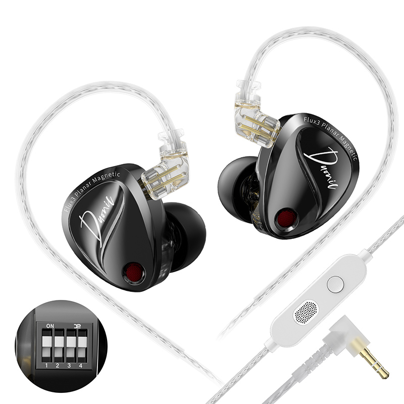 Réglage amélioré des basses fréquences Version 3,5 mm avec micro