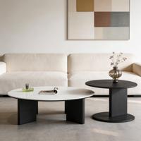 Table basse convertible de luxe moderne et minimaliste en fer forgé avec plateau en pierre, écologique, pour bureau, maison, salon