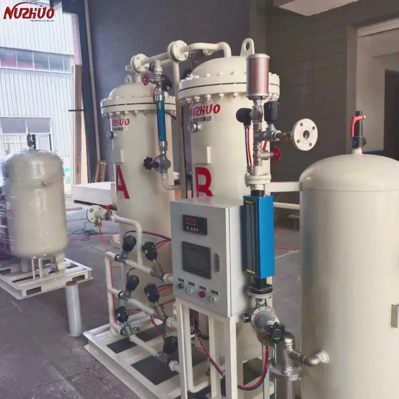 न्यूज़ुओ कारखाने मूल्य गैस उत्पादन उपकरण psa ऑक्सीजन जनरेटर संयंत्र ओ 2 बनाने की मशीन