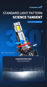 Faros LED de Alta Calidad, Bajo Precio, Alto Lumen 48000, Alta Potencia, Garantía Extendida, F66 Pro H1 H3 H4 H7 H11 H13 H15 9004 9005 - Product Image 5