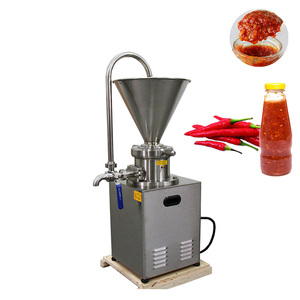 Alta calidad 50-5000 KG/H salsa de Chile máquina de molienda de mantequilla de maní nueces de sésamo máquina de fabricación de mantequilla molino coloidal inoxidable - Product Image 1