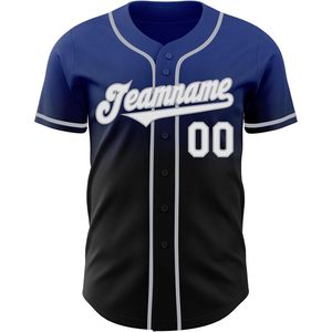 Custom Baseball Jersey Personalized Stitched Name Number Unisex Adult Moisture Wicking Button <b>Down</b> Sports Uniform - Product Image 2