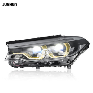 Ensemble de phares Jushun pour BMW Série 5 G30, LED haute luminosité, double couleur, feux de jour améliorés - Product Image 3