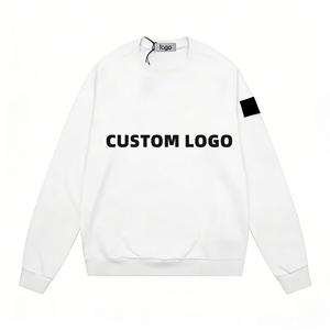 Sudadera de Cuello Redondo Extra Grande, de Algodón 100%, de Invierno, con Estampado Urbano, Unisex, con Logotipo Personalizado, de Fábrica OEM, de Lujo, para Hombre, Corte Regular - Product Image 5