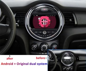 9 inch IPS màn hình cảm ứng Android đài phát thanh xe Video <span class=keywords><strong>Player</strong></span> cho BMW Mini F55 NBT 2015-2018 tự động GPS Navigation Stereo Bluetooth Wifi - Product Image 2