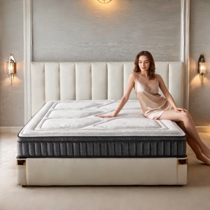 Matelas hybride à ressorts ensachés haut de gamme avec soutien des bords et ressorts individuels pour usage domestique - Prix - Product Image 2