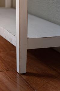 INNOVA HOME Custom Antique Farmhouse Hotel Use Wooden Panel Design Living Room Console <b>Table</b> Cabinet with 3 Drawers and Shelf - Product Image 5