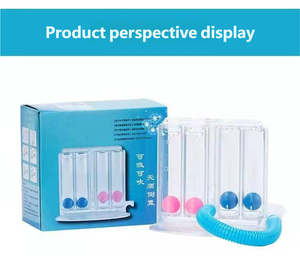 Meilleure vente Entraîneur respiratoire Capacité vitale Entraînement Mesure physique Exercice de la fonction pulmonaire pour personnes âgées d'âge moyen - Product Image 5