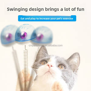 Juguete Dispensador de Comida para Mascotas con Diseño Innovador OEM ODM, Pelota con Dispensador de Comida, Juguetes para Gatos con Ventosas - Product Image 5