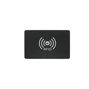 Hotsale Anti Skimming güvenlik Rfid koruyucu engelleyici kredi kartı koruyucu engelleme kartı