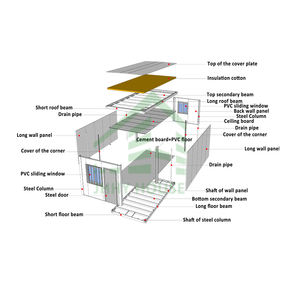 Casa Modulare <span class=keywords><strong>Mobile</strong></span> Moderna dalla Cina Container Prefabbricato Piccola Abitazione Casa Container Prefabbricata da <span class=keywords><strong>Campeggio</strong></span> - Product Image 4