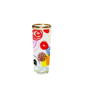 Leadsub-mini vasos de copa de vino de 3oz, vaso de cristal transparente <span class=keywords><strong>con</strong></span> diseño de sublimación personalizado - Product Image 3