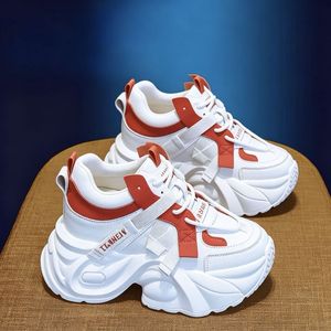 Scarpe da Corsa e Passeggio Trendy da Donna <span class=keywords><strong>con</strong></span> Suola Spessa, Ammortizzate, Impermeabili, <span class=keywords><strong>Sneakers</strong></span> <span class=keywords><strong>con</strong></span> <span class=keywords><strong>Zeppa</strong></span> e Plateau - Product Image 6