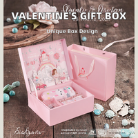Scatola Regalo Tridimensionale a Conchiglia per San Valentino e Matrimoni, Chiusura Magnetica, Logo Personalizzato, Nastro, Laminazione Opaca