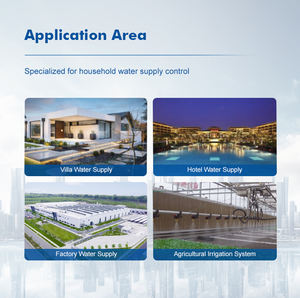 Draagbare automatische waterdrukversterker hoge druk huishoudelijk gebouw badkamer 24v stille inline pijp waterdrukversterker - Product Image 6