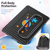 Casing Tablet Samsung Galaxy Tab A9+ A11+ dengan Stand 3in1 Anti Benturan