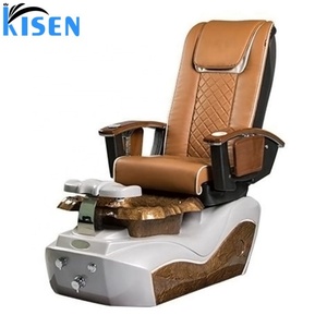 Équipement de salon de manucure Kisen, spa moderne pour les pieds, massage des pieds, noir, or, rose, 110/220V, fauteuil de pédicure à vendre - Product Image 6