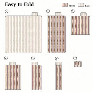 Grande sacoche personnalisée imprimée, recyclable, imperméable, légère, durable, promotionnelle, pour la plage et les pique-niques - Product Image 3