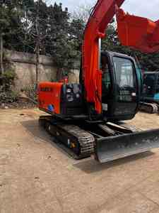 Machinerie de terrassement hydraulique Hitachi 6 tonnes EX60-5, petites excavatrices Hitachi ZX60 d'occasion - Product Image 2