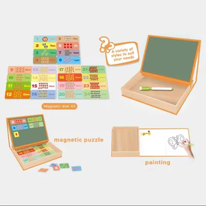 Di alta qualità parola digitale abbinamento tema educativo <span class=keywords><strong>Puzzle</strong></span> giocattolo giocattolo magnetico per bambini <span class=keywords><strong>Puzzle</strong></span> creativo - Product Image 2