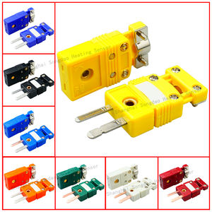 SMPW-CC-K-MF soket steker klip ekor termokopel dengan braket konektor termokopel KEJT/R/S/NCU - Product Image 2