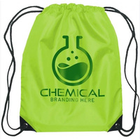 Sac de sport à cordon personnalisé en polyester imperméable de haute qualité avec impression par sublimation, logo personnalisé, sac de sport à cordon de marque personnalisée