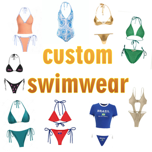 Factory Direct Sale Swimwear Women <strong>Bikini</strong> Manufacturer Customized Design Swimwear String Floral <strong>Bikini</strong> Set