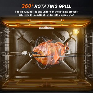 <span class=keywords><strong>Forno</strong></span> Elettrico da <span class=keywords><strong>Incasso</strong></span> Multifunzione da 60cm, Grande Capacità 70L, con Convezione e Funzioni Smart - Product Image 2