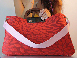 Borsa Tote da Donna in Materiale Ecologico, Artigianale, Elegante, Personalizzabile, 100% Made in Italy - Product Image 6