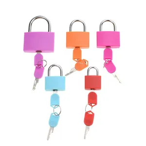 YH1067 New Travel Hành Lý Nhựa Bìa Mini Brass Padlock Với Key