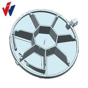 Ковкий чугун, Легкий режим работы EN124 B125, круглая поверхность, крышки люка, клапанная коробка, сцепная крышка люка - Product Image 6