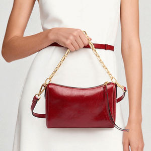 Borsa Vintage in <span class=keywords><strong>pelle</strong></span> sintetica da donna con chiusura a cerniera singola con chiusura a cerniera <span class=keywords><strong>nera</strong></span> e caramelle portatili a forma di barile da donna - Product Image 5