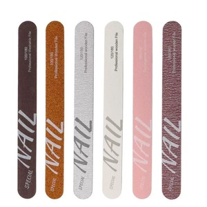 Nail salon tools: wooden nail <b>file</b> for ultra-thin natural nails, nail polishing, shaping, and polishing. - Product Image 5