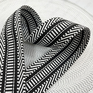REWIN Manufacturer <strong>2</strong> <strong>Inch</strong> Wide Soft <strong>Cotton</strong> Ethnic <strong>Webbing</strong> Jacquard Woven Ribbon <strong>Webbing</strong> for Belt Bag Handle Strap Purse Strap - Product Image 4