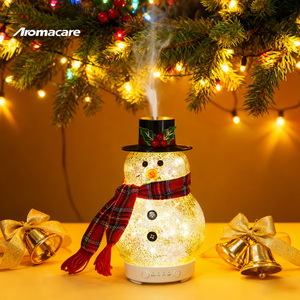 Máy khuếch tán tinh dầu siêu âm hình người tuyết Giáng sinh dễ thương bằng gốm 100ml dành cho trẻ em - Product Image 4