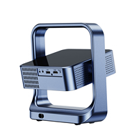 Projecteur intelligent C9 officiel sous licence N, portable, Wi-Fi, 4K, correction automatique de la distorsion trapézoïdale, Android 13, LCD 1080P, pour jeux et usage domestique, avec haut-parleurs intégrés, 300