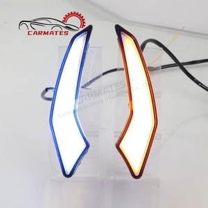 Carmates สำหรับ Toyota <span class=keywords><strong>Corolla</strong></span> Levin <span class=keywords><strong>altis</strong></span> 2019 2020 <span class=keywords><strong>2021</strong></span> 2022กลางวันฝาครอบด้านหน้าไฟตัดหมอก DRL LED ชนิด A - Product Image 2