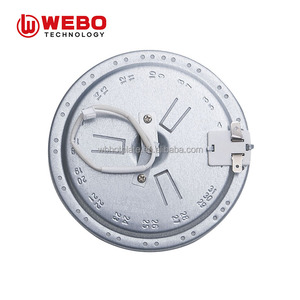 Piastra Riscaldante in Ceramica da 1100W a Riscaldamento Rapido per Fornello Elettrico, Lunga Durata, 100-220V, Mini Stufa Elettrica da 130MM - Product Image 1
