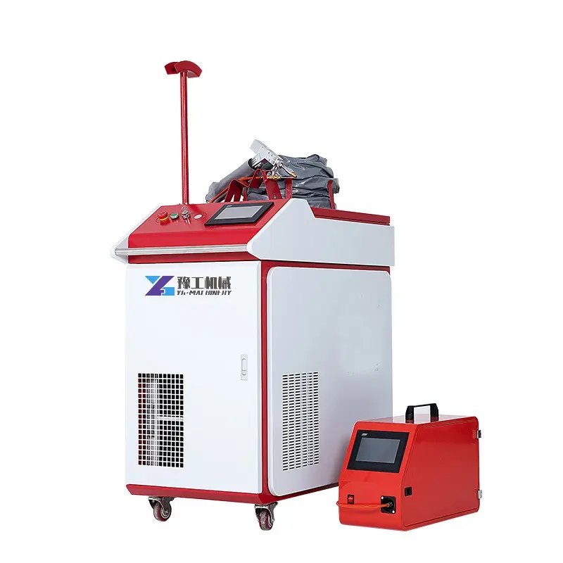Machine de nettoyage Laser à impulsion, 2000W, Machine de nettoyage de peinture à l'huile et à la poussière, 1000W