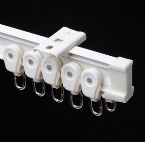 Cửa Sổ Khách Sạn Rèm Phụ Kiện Fl Exible Đôi Nhôm Rèm Đường Sắt Nhôm Rèm - Product Image 6