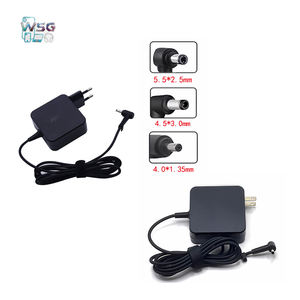 SZ-Wisbuild ノートパソコン AC アダプター充電器 ASUS 用 19V 33W/45W/65W 100-240V 入力 5.5x2.5mm/4.0x1.35mm/4.5x3.0mm ポート スクエア電源 - Product Image 2