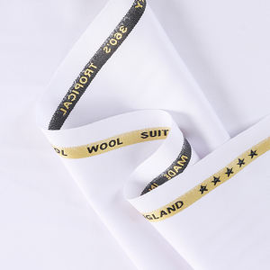 2025 haute qualité doux Polyester Viscose sergé hommes tissu 290 G/M plaine <span class=keywords><strong>anglais</strong></span> Enge arabe tissus pour garçon pantalon costume - Product Image 2