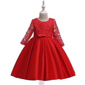 Vestidos de China para niños, fabricante de vestidos de <span class=keywords><strong>Boutique</strong></span>, gran oferta, vestidos de flores para niñas 5589 - Product Image 1
