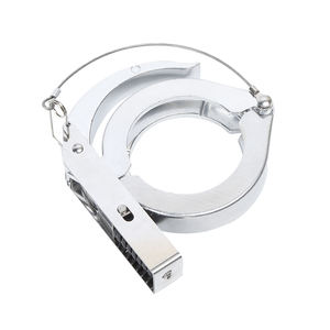 Sampel KF16/25/40/50/NW klem Toggle Aluminium vakum tinggi dengan tali Lanyard penjepit cepat lepas cepat dengan Pin <span class=keywords><strong>Cotter</strong></span> - Product Image 1