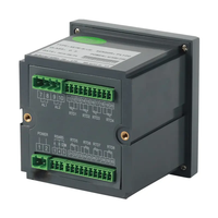 Contrôleur de température Acrel ARTM-8 avec affichage LED, RS485 Modbus-RTU, 8 boucles, capteur PT100, avec sortie d'alarme